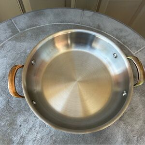 Biltmore Stainless  Steel Copper Handler 10” Skillet NO LID